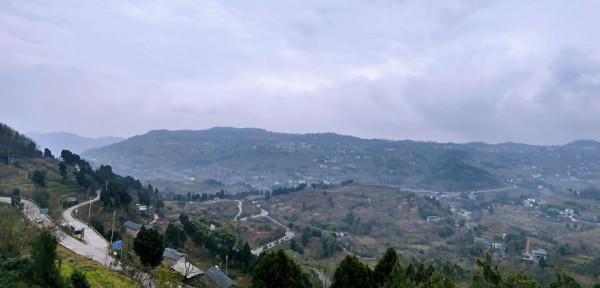 大年初三，龍泉驛觀景臺