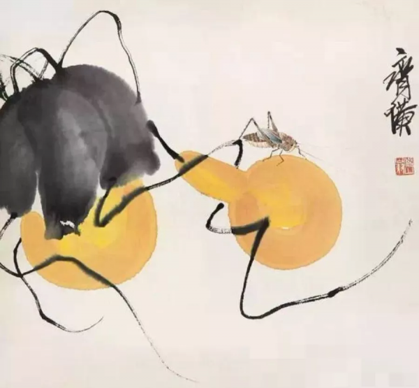 跟著齊白石學畫吉祥畫