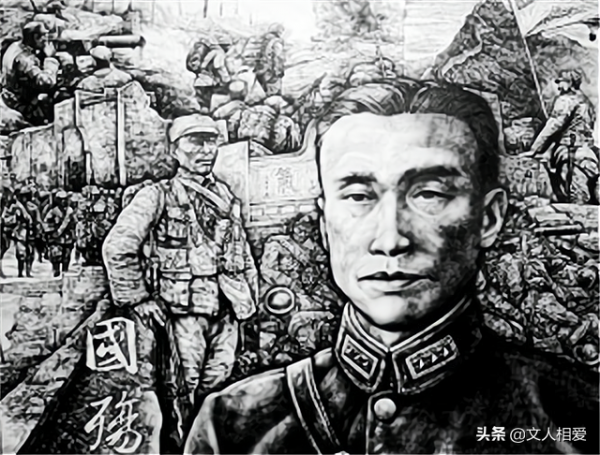 他一參加紅軍就當上副師長，離隊之後很後悔，抗戰時常德會戰犧牲