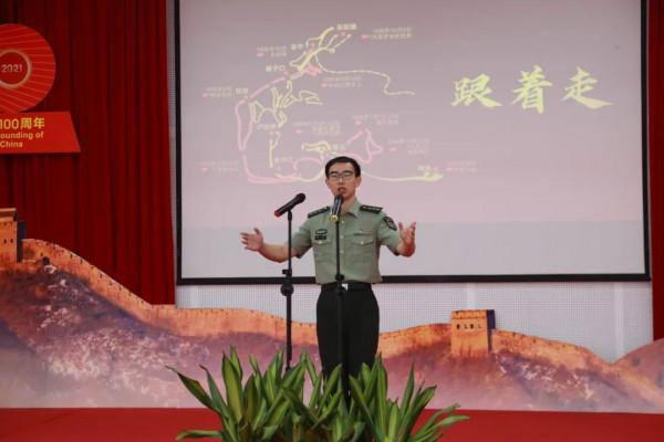 主題詞：英雄！南部戰區直屬部隊開展演講比賽