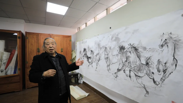 帥！2022匹駿馬&OpenCurlyDoubleQuote;祝福&rdquo;北京冬奧