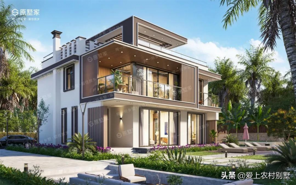 用這套120平的現代別墅當你家名片，誰路過不說一聲帥