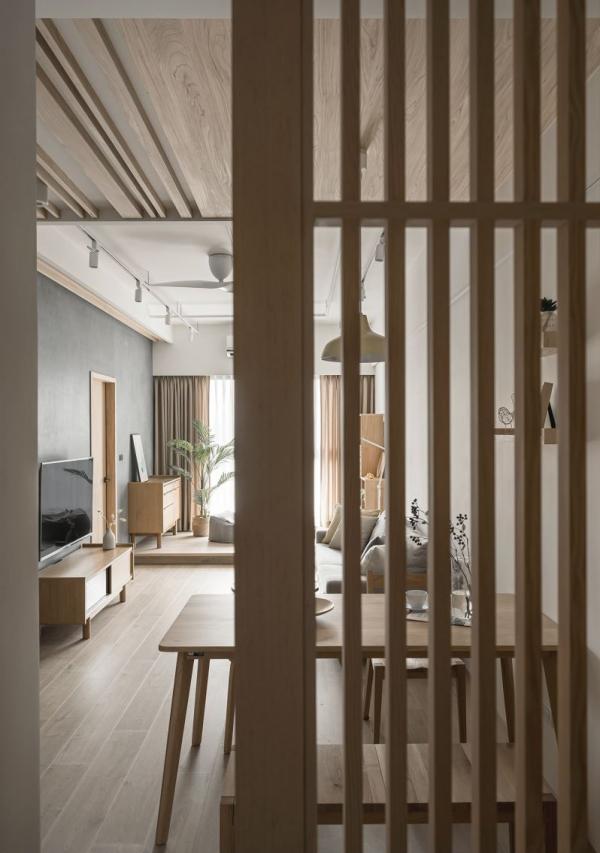 66㎡現代日式無印風，舒適無負擔的日系家