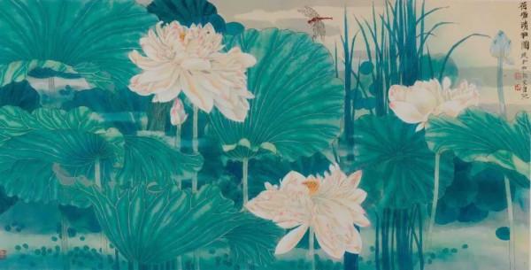 名家莫曉松工筆畫，精美絕倫