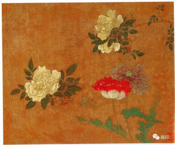 五代 · 黃居寀《花卉寫生圖冊》