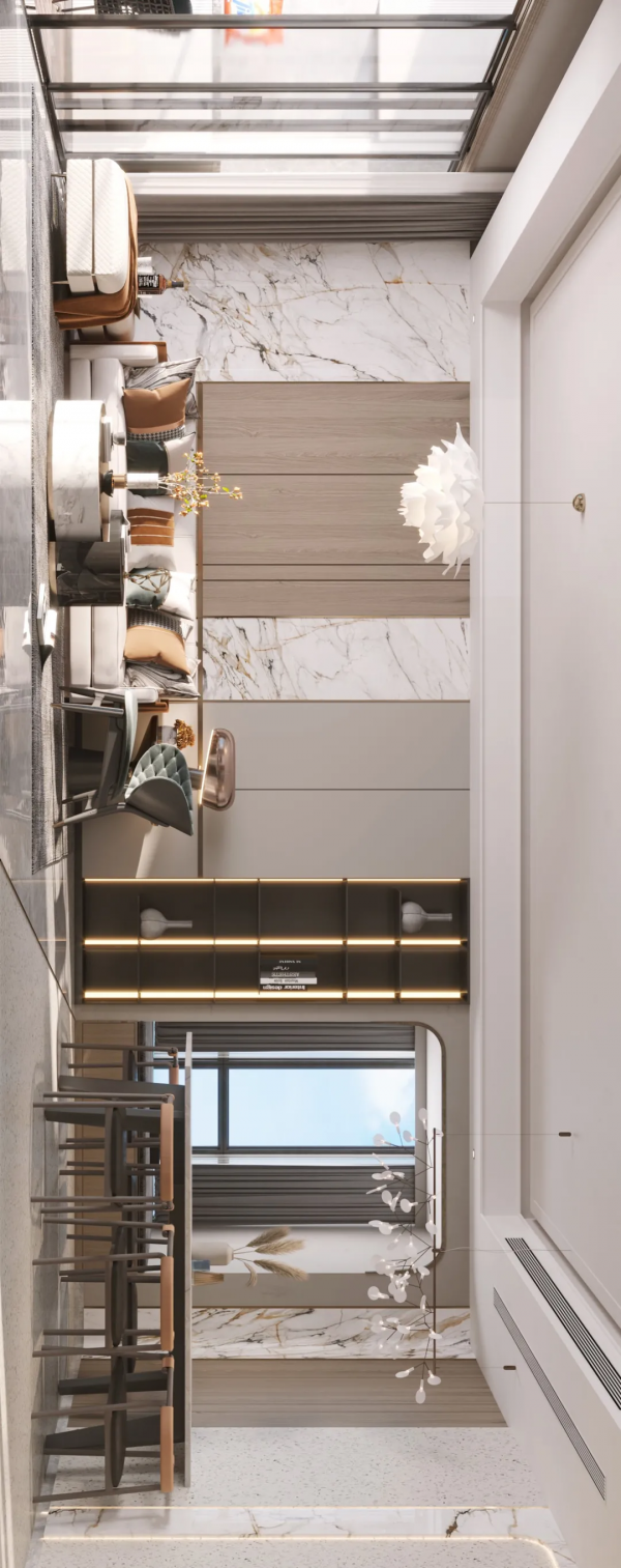 「作品」半島城邦 | 137㎡現代輕奢風四居,光影律動的魅力空間 「作品」半島城邦 | 137㎡現代輕奢風四居,光影律動的魅力空間