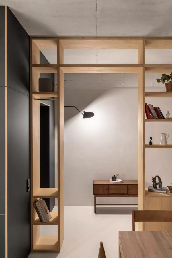 79㎡白木配色，粗獷和細膩碰撞出豐富層次