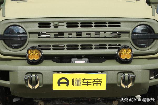 霸氣側漏 坦克300潛行者曝光 裝甲塗層 超大全地形輪胎