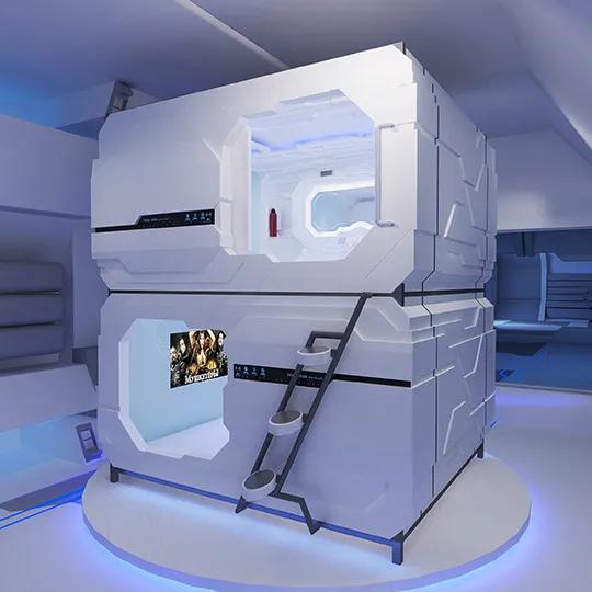 日本獨特的 膠囊公寓