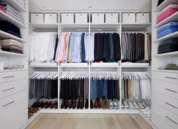 臥室越來越流行“去衣櫃化”設計，只有親身體驗過，才知道多爽