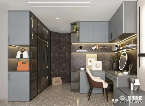 130㎡現代輕奢，真的從玄關美到浴室，看完走不動了