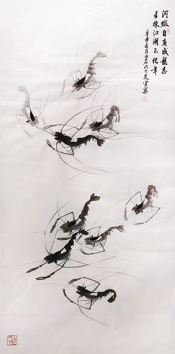 著名畫家胡美雲——畫風飄逸俊秀清新自然