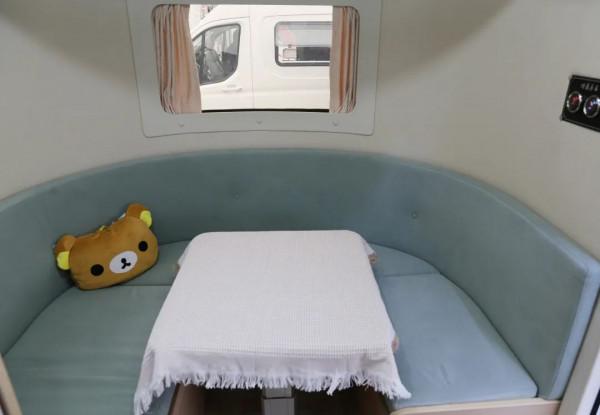 超萌精緻小拖掛！佳卓9020房車 後翻式露臺 盡享露營野趣