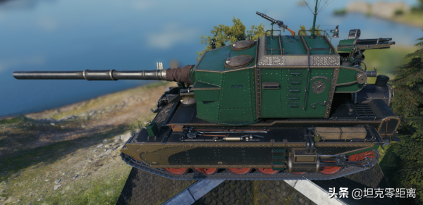 坦克世界 183重炮的蒸汽火車頭來了！FV4005動態3D“雷霆之子”