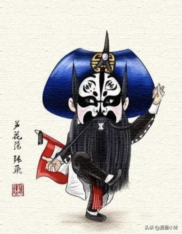 插畫 &vert; 京劇漫畫系列（一）