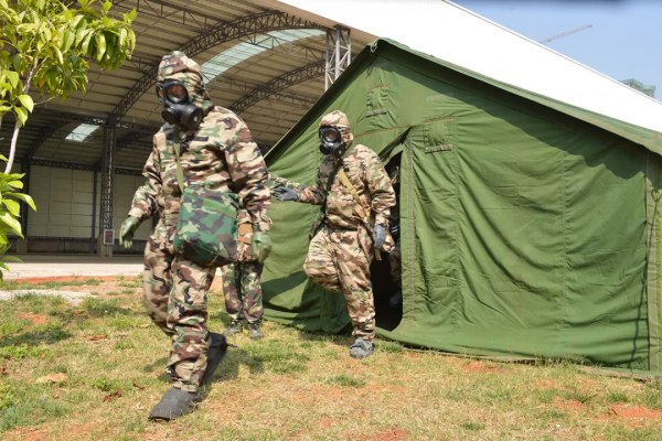 號手就位！火箭軍某部吹響崗位練兵&OpenCurlyDoubleQuote;集結號&rdquo;！