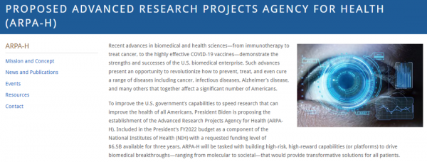 65億美元!拜登政府將透過資助高風險創新專案 65億美元!拜登政府將透過資助高風險創新專案