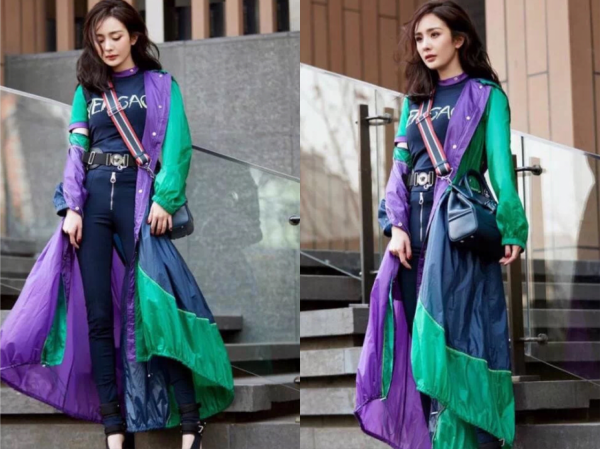 透視裙、漁網襪、花裙子，穿土味單品的女明星，照樣一個比一個美