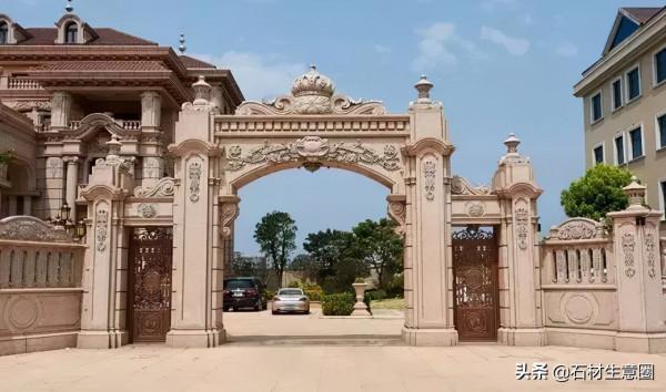 50款別墅石材圍牆大門,奢華大氣 50款別墅石材圍牆大門,奢華大氣