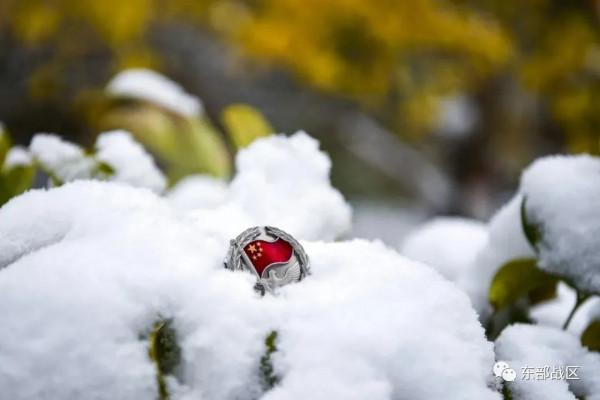 虎年第一個工作日，雪中練兵
