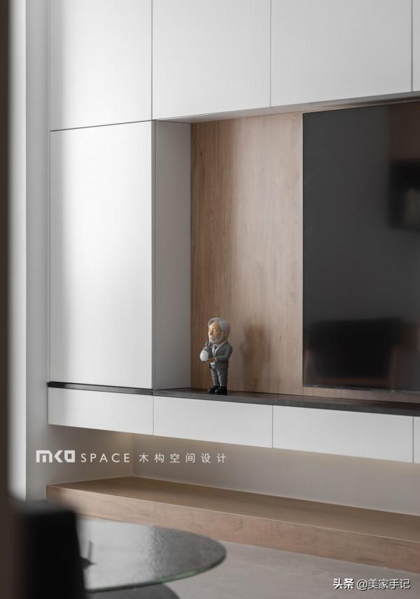 福建夫婦107㎡家火了，僅憑一個客廳就圈粉無數，空間利用率超高