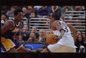 晃過神的男人一一艾弗森