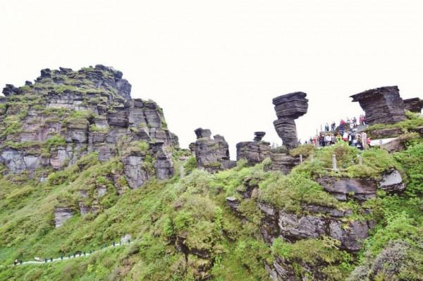 這是天空之城梵淨山 這是天空之城梵淨山