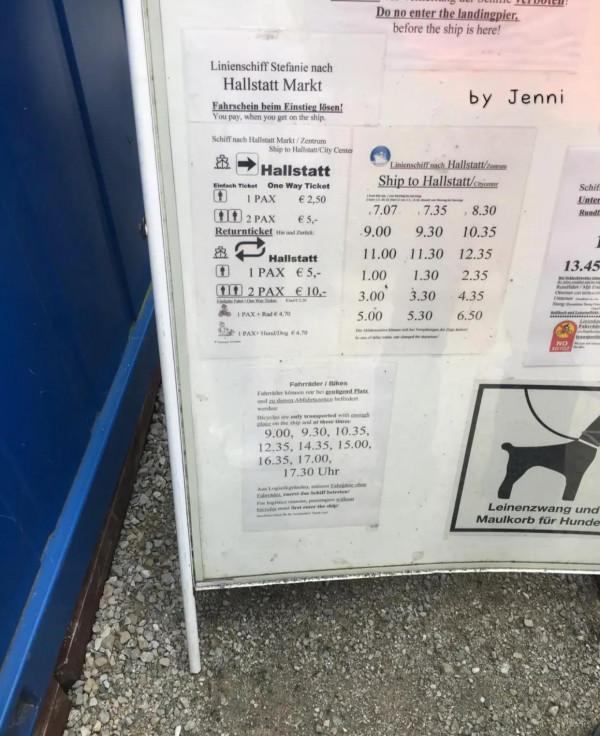 「旅行筆記 5」奧地利哈爾施塔特 眼見之處皆是風景