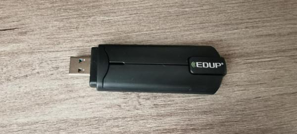 翼聯EDUP首款WI-FI6 USB 無線網絡卡AX1800的Debian Gnu/Linux體驗