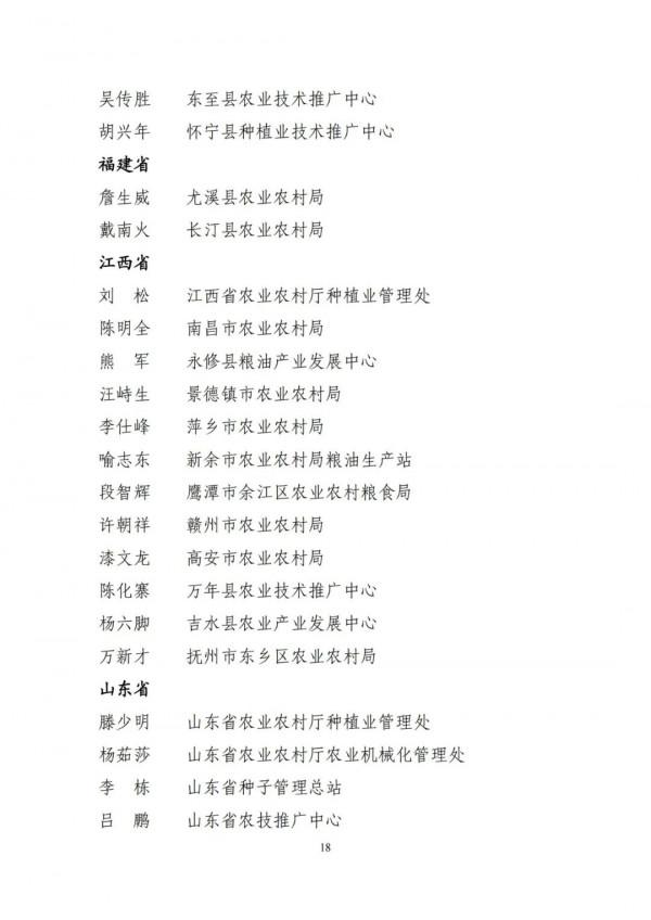 公示丨全國糧食生產先進集體和先進個人擬表彰物件 公示丨全國糧食生產先進集體和先進個人擬表彰物件