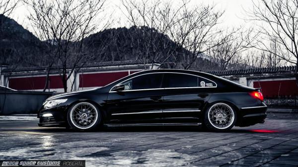 做汽車攝影起家的00後，給自己的CC換了三套BBS