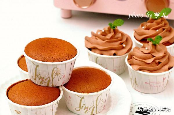 教你做不回縮不塌陷，100%成功率的紙杯蛋糕，鬆軟好吃學會不用買