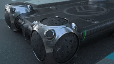 球形輪胎開始應用了~雪鐵龍用四個球造了一輛“滑板”汽車 球形輪胎開始應用了~雪鐵龍用四個球造了一輛“滑板”汽車