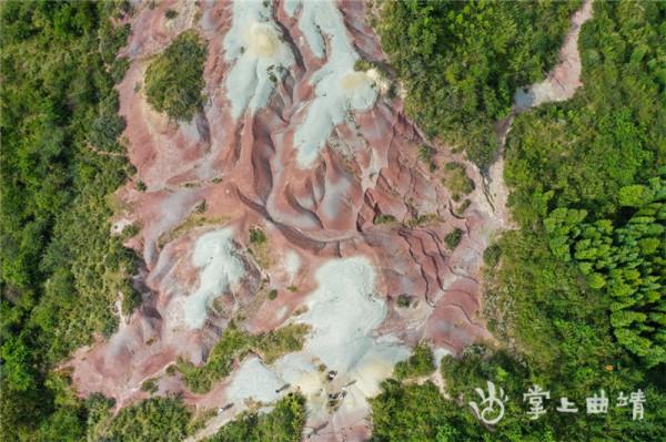 馬龍張安屯獨特的地貌景觀