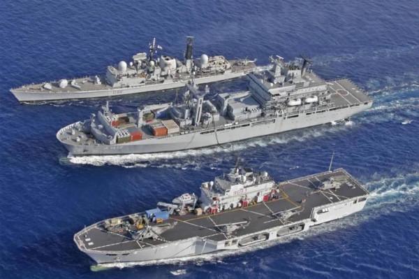 全球兩棲攻擊艦排行榜，第三名爭奪激烈，出雲艦比075還要大？