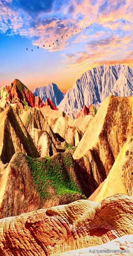 風景桌布美圖，祖國江山如畫，美不勝收