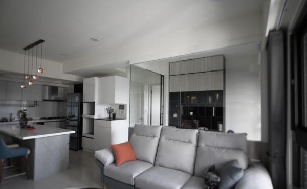 都市單身青年不容錯過的85㎡現代宅，真的太太太有個性了