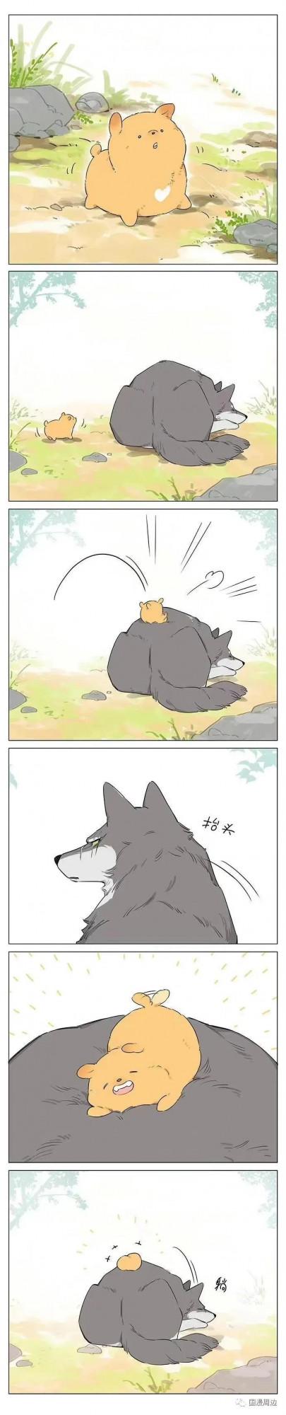 狼王撿了個小土豆：動物VS人形