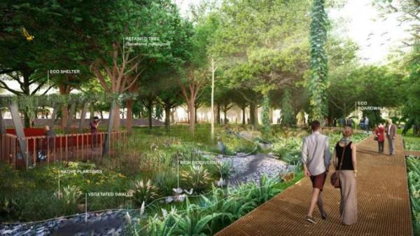 印尼Tebet生態花園丨改善公園景觀，最佳化城市環境