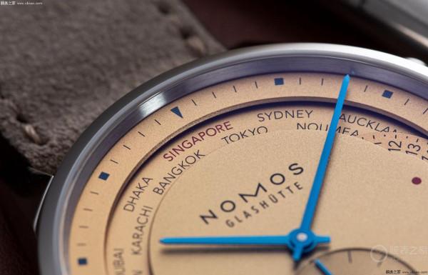 Nomos推出蘇黎世世界時腕錶新加坡2021特別限量版 Nomos推出蘇黎世世界時腕錶新加坡2021特別限量版