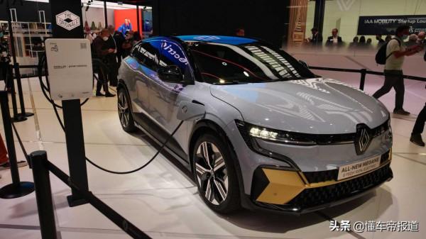 新車｜定位或高於梅甘娜E-Tech Electric 雷諾全新純電SUV預告圖