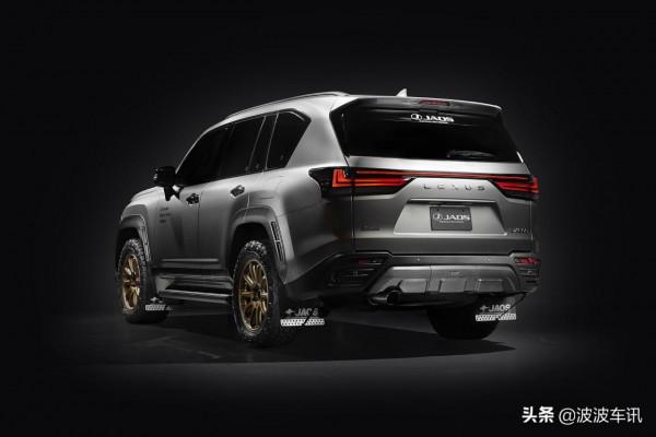 全新雷克薩斯LX600&OpenCurlyDoubleQuote;OFFROAD&rdquo;JAOS版官圖釋出，配備越野套件