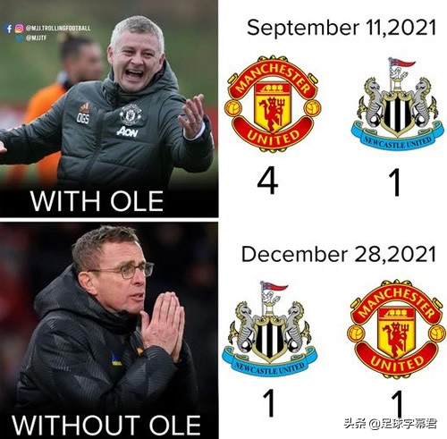 每日足壇趣圖：曼聯球迷會想念索爾斯克亞嗎？