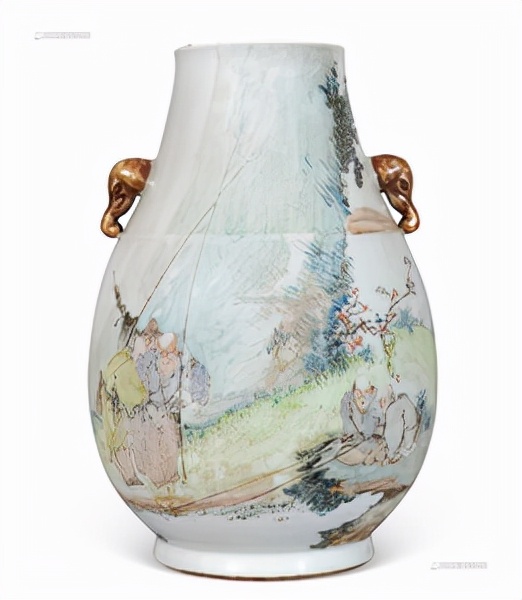 那些賣出百萬的淺絳彩瓷，你見過嗎