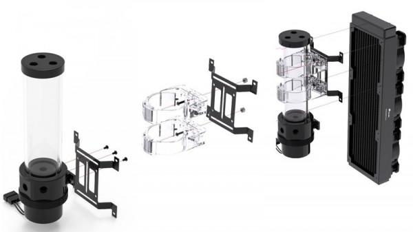 外觀與效能兼備,Bykski CT60 V3箱體泵裝機show 外觀與效能兼備,Bykski CT60 V3箱體泵裝機show