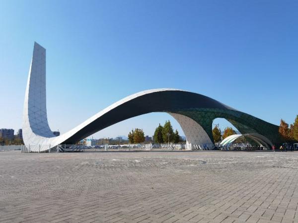 秋日不可辜負,北京園博園的碧雲天黃葉地 秋日不可辜負,北京園博園的碧雲天黃葉地