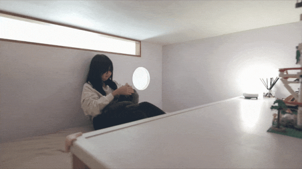 從180㎡搬到45㎡，三口之家越住越小，女兒卻說現在最好