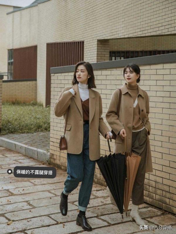 冬季疊穿別亂選，碼住這兩種疊穿方式，層次感豐富還不顯臃腫