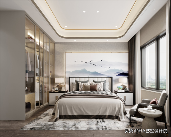 怪不得老公吵著要裝新中式，他家170㎡連書房都很絕