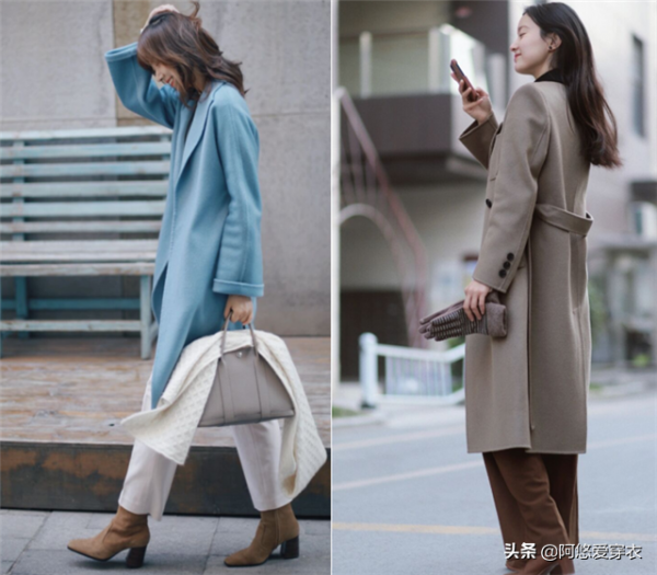 今年穿長大衣時，多配這幾雙&OpenCurlyDoubleQuote;低跟靴&rdquo;，時髦百搭，舒適還不累腳
